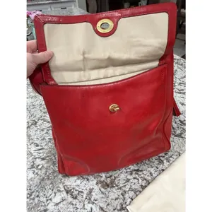 Coach Pocket Tote Legacy American Icons 19982 W/Og Tassel Hangtag & Brass Fob thumbnail 6