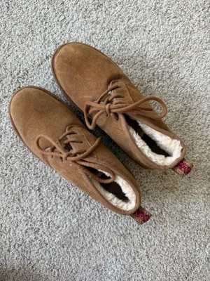 UGG Neumel Heritage Platform Boots Chestnut Brown thumbnail 2