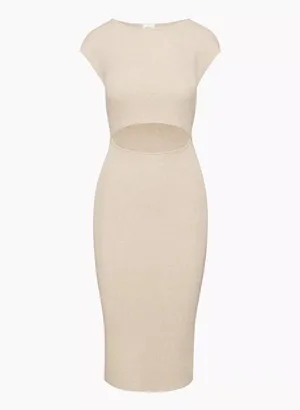 Wilfred Free Aritzia Cutout Knit Midi Dress thumbnail 6