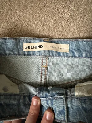 GRLFRND Brooklyn High Rise Loose Straight Jeans thumbnail 5