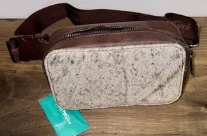 Ranch Genuine Hair-On Cowhide Belt Bag thumbnail 1