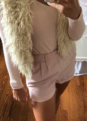Trouser Shorts Pink thumbnail 1