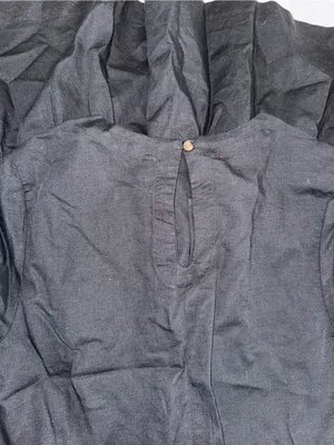 Pact‎ Organic Cotton Canopy Linen Blend Notch Neck Dress M thumbnail 5