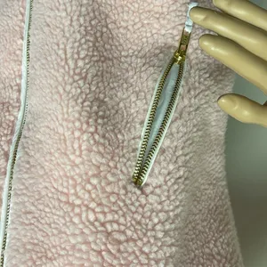 Crown & Ivy Pink Fleece Vest thumbnail 3