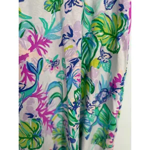 Lilly Pulitzer Dress Women S Billie Ruffle Mermaid in the Shade‎ Resort Vacation thumbnail 4