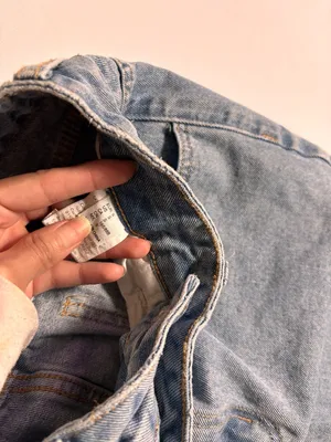 Vintage-Style Denim Midi Skirt – Size S thumbnail 3