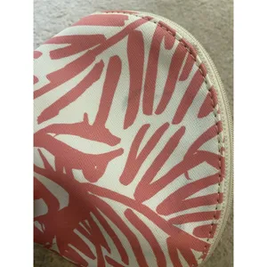 Kate Spade Grant Street Keri Domed Cosmetic Case - Pink & White thumbnail 4