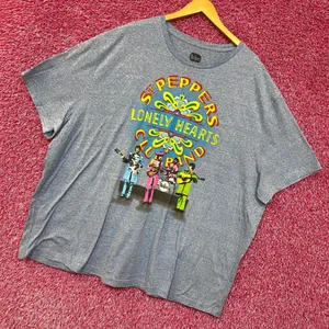 The Beatles Sgt Peppers Lonely Hearts Club Band Rock Tee 4X thumbnail 3