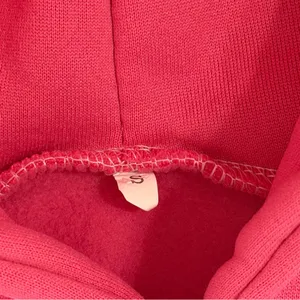 Women's Pink All We Need Is Love Hoodie Size Small #260609 thumbnail 4