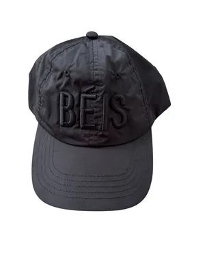 BEIS Unisex Black Adjustable Logo Baseball Hat Cap thumbnail 3