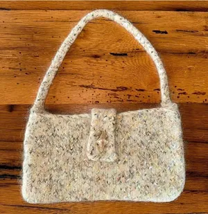 Fuzzy Purse 6.5 in x 12 in thumbnail 1