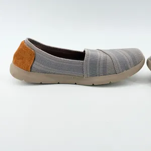 Baretraps Womens Memory Foam Slip On Shoes Gray Textile Suede Heel size 5 thumbnail 6
