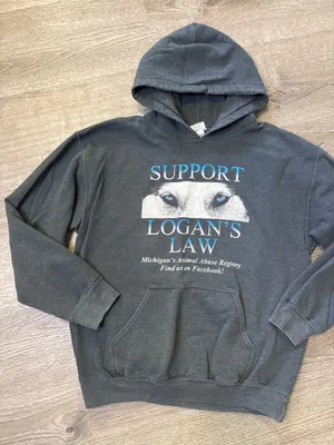 Gildan Logan’s law hoodie thumbnail 3