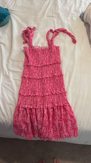 Pink Amazon Mini Dress thumbnail 2