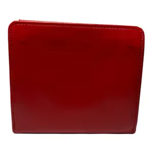 Vintage Rolfs Red Calfskin Leather Wallet | Coin Purse | Snap Closure thumbnail 2