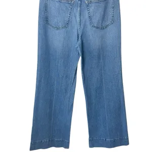 J.Crew Wide Leg Trouser Jeans Light Wash High Rise Capsule Minimalist 27 thumbnail 7