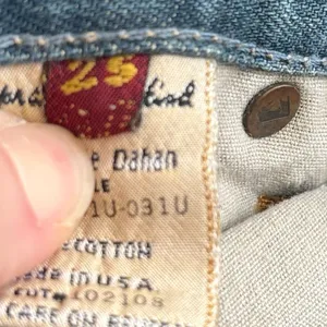 7 For All Mankind Blue Flare Jeans thumbnail 7