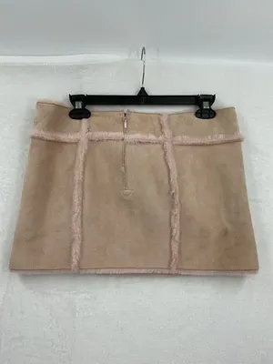 UGG Pink Trim Suede Shearling Piece 782 thumbnail 5