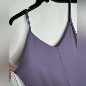 Ellie and Kate Jumpsuit Women Size Large Barrel Leg Full Length purple. thumbnail 3