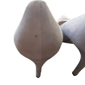 Talbots Women's Size 9‎ M Gray Leather Suede Pointed Toe 4.5 IN Heels thumbnail 6