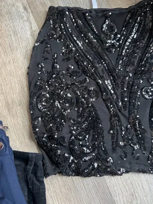 Lucy In The Sky sequin mini skirt size small thumbnail 3