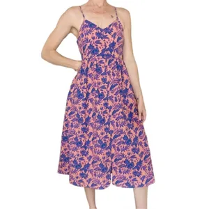 Universal Thread Boho Floral Tie-Back Midi Dress Cottagecore Garden Party XXL thumbnail 5