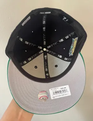 New Era Hat club New York Yankees Mta inspiration size 7 1/4 brand new sold out thumbnail 4