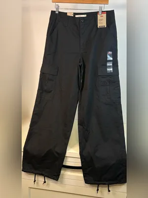 Levi's Black LEVI’S ‘94 Baggy Cargo - Black Sz 29 thumbnail 2