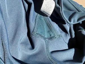 Lululemon Invigorate High-Rise Short 10" Iron Blue Size 8 LW7BEDS Biker Shorts thumbnail 6