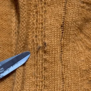 Free People Ava Cashmere Cropped Scoop Neck Sweater Short Sleeve‎ Goldenrod XS thumbnail 10