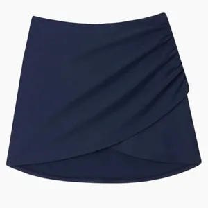 Summersalt The Ruched Swim Skirt Deep Sea‎ Plus Size 1X Coverup Swim Navy Blue thumbnail 2