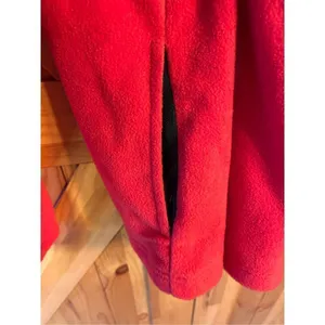 Carolyn Taylor Size M Red Zip Up Fleece Jacket Nwt (4149) thumbnail 3