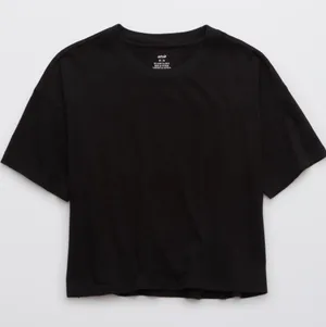 Aerie Black Tee thumbnail 1