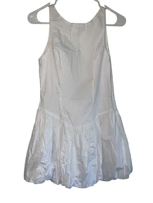 NIA Tamara Dress in White Small New Womens Mini Corset Party thumbnail 4