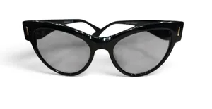 Yunison women’s Jet Black Sunglasses thumbnail 1