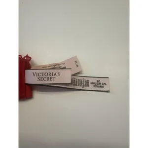Victoria's Secret‎ Bralette Women Medium Red Lace Logo Band Unlined Wireless NEW thumbnail 10
