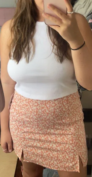 And Now This Floral Mini Skirt thumbnail 1