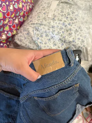 Afends Denim Jean Shorts Blue Size L thumbnail 5