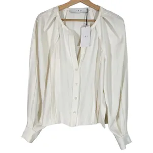 NEW IRO Natoma Button Down Top Size 34 thumbnail 4
