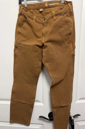Carhartt Tan Size 8 Jeans thumbnail 1