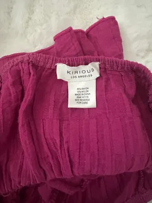 Kirious Pink Tank Top thumbnail 3