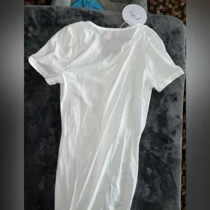 Princess Polly Viktoria Mini Dress in White Size 6 New with tag thumbnail 9