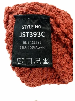 POL Oversized Chunky Knit Color Block Turtleneck Sweater Teal Cream Rust Medium thumbnail 5