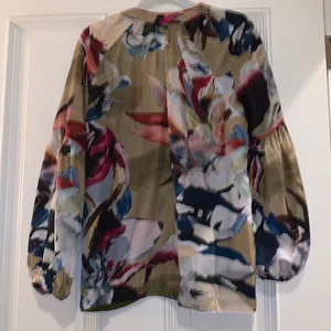 Vineet Bahl Anthropologie Silk Blouse thumbnail 7