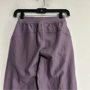 Lululemon Adapted State High-Rise Fleece Jogger Full Length Purple Ash Size 0 thumbnail 5
