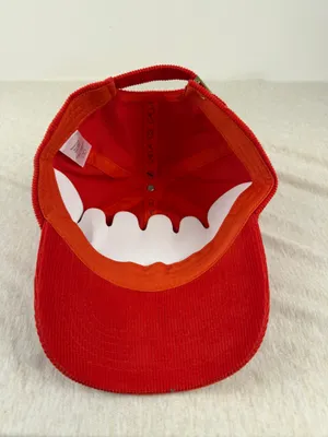 CALIA Women’s Anniversary Corduroy Cap Fresh Red NWT OSFM thumbnail 2