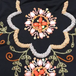 Kenneth Cole black embellished bikini top. NWT thumbnail 8