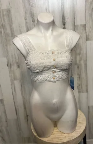 White crop top White Size XS thumbnail 1