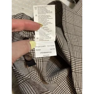 Dickies Brown Plaid Button Front Work Shirt Jacket XS thumbnail 7