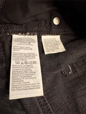 Madewell The Darted Barrel-Leg Jean button fly washed black NW235 Size 33 NWT thumbnail 11